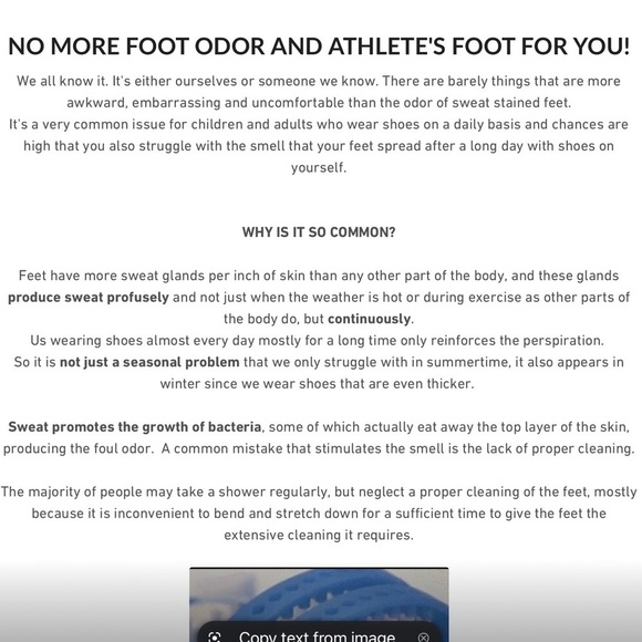 The Foot Cleaner No bending, athletes foot or odor - Picture 5 of 9